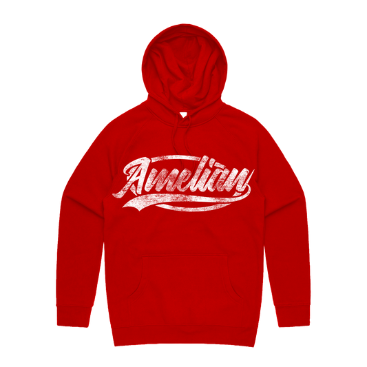 Amelian Heavyweight Hoodie (Red)
