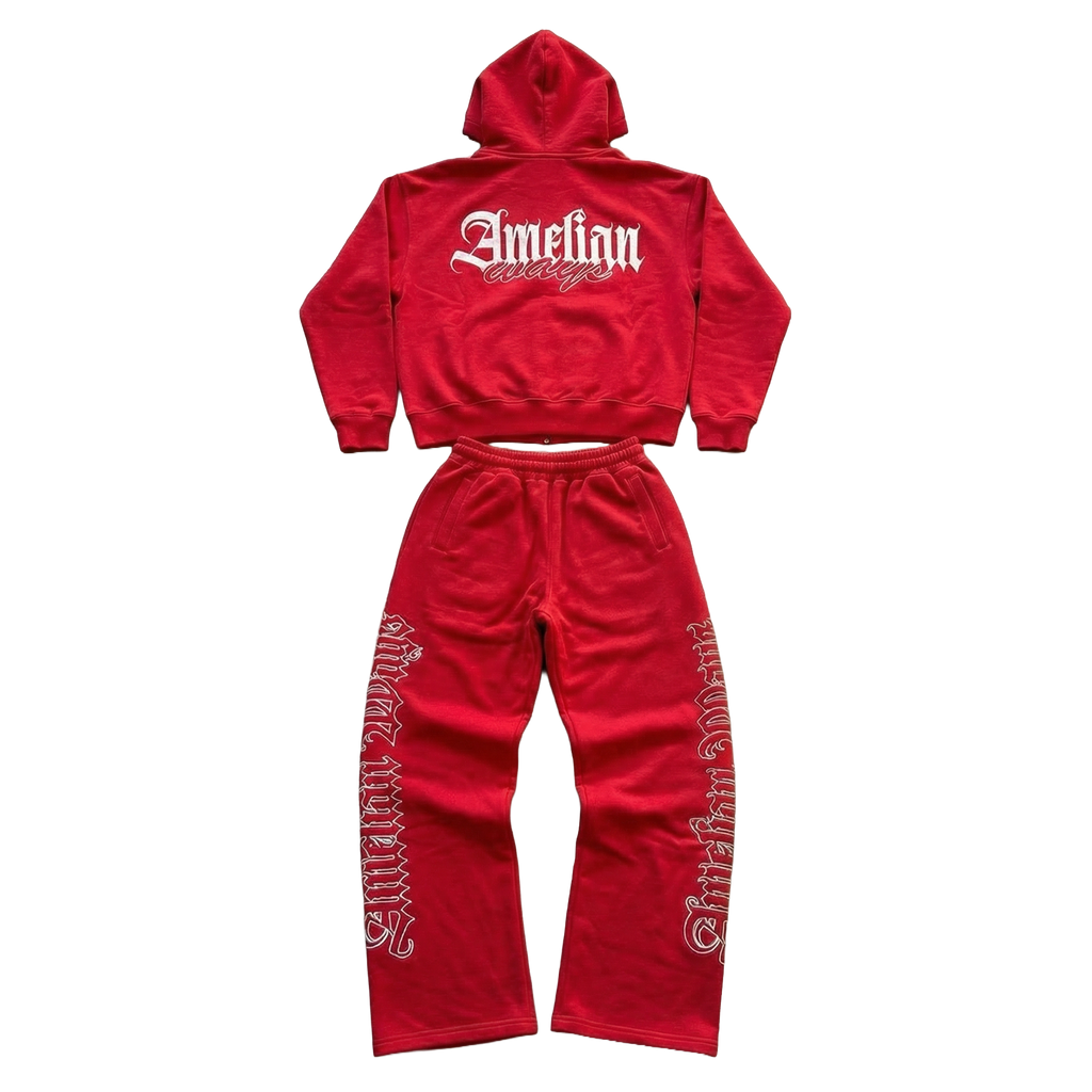 Amelian Ways Sweatsuit 2.0 (Red)