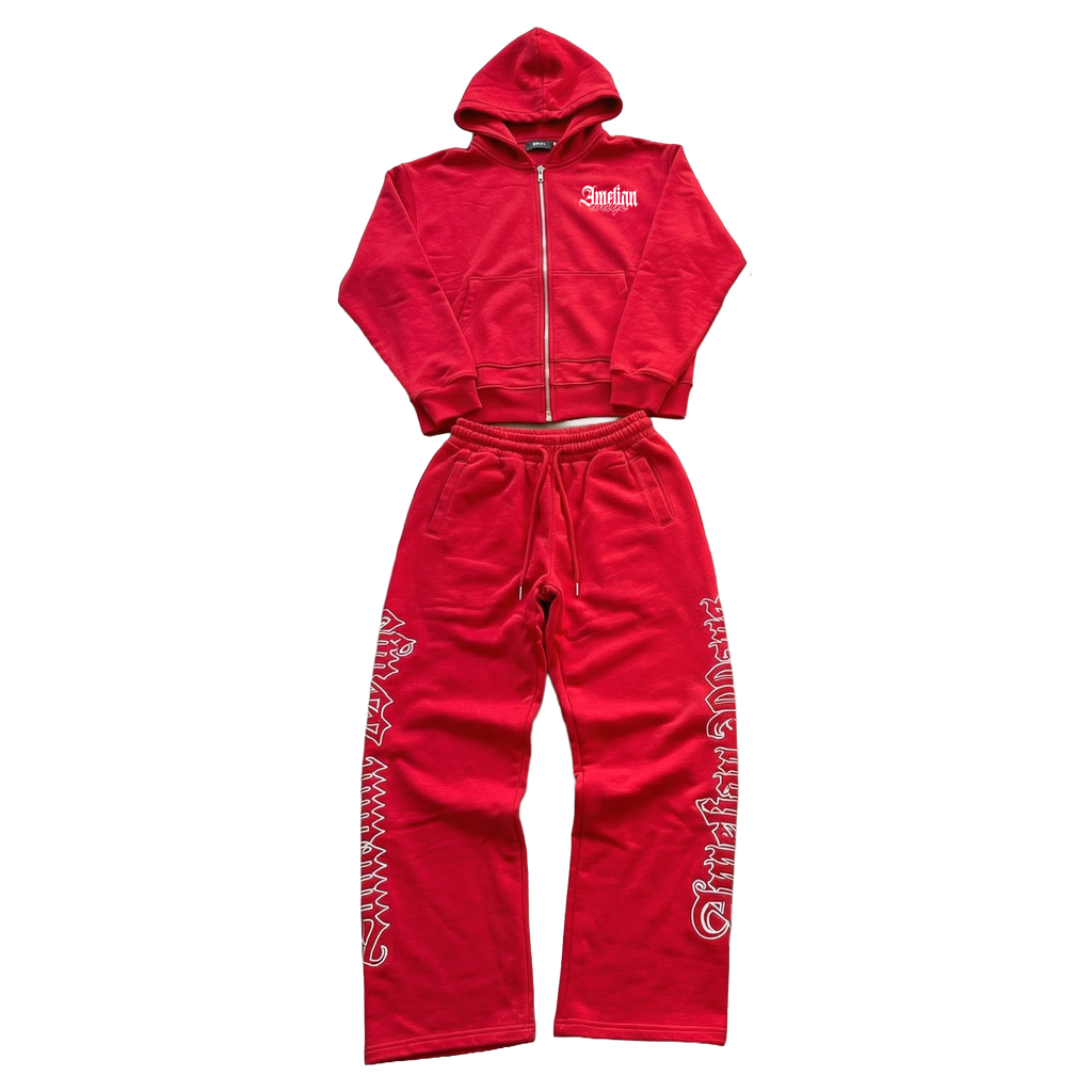 Amelian Ways Sweatsuit 2.0 (Red)